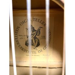 (BRUGT) Oscar Teller model 22 Klassisk Guitar 1973